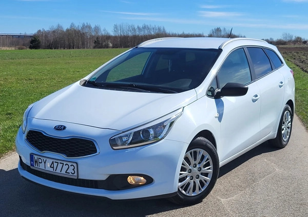 Kia Ceed cena 35777 przebieg: 131000, rok produkcji 2015 z Janów Lubelski małe 407